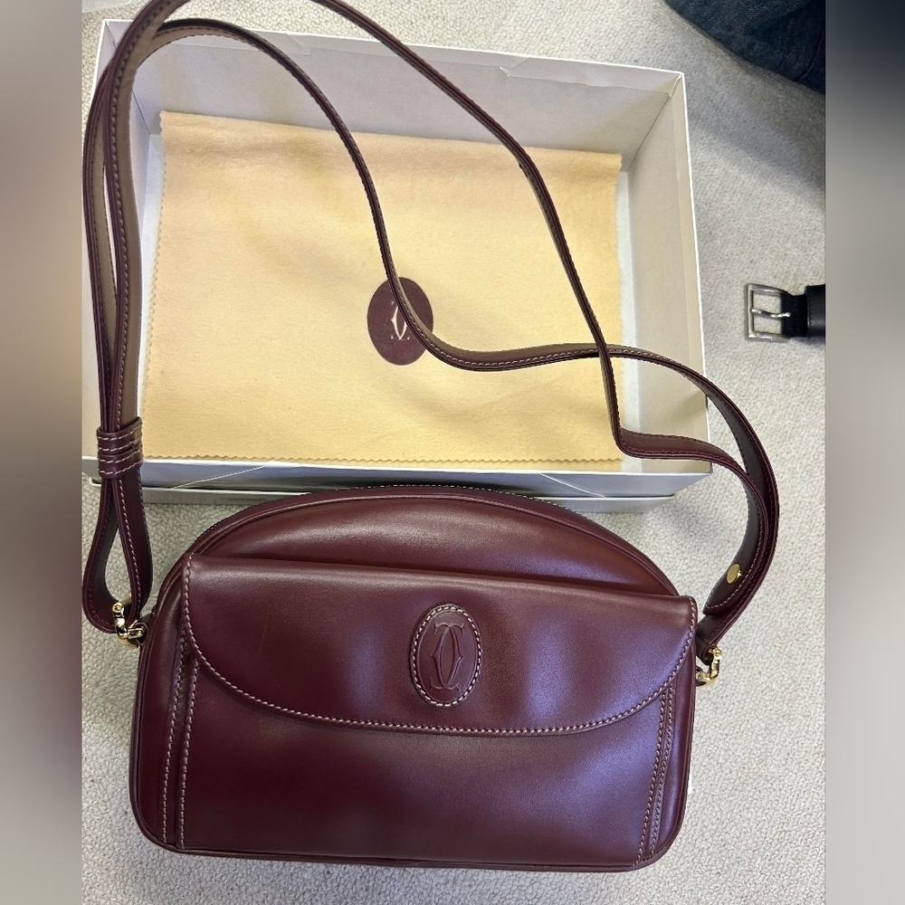 NWOT Must de Cartier vintage 1990s bag with box